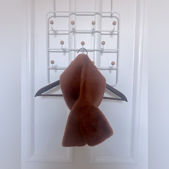 OKA KIE Recycled Fur Shrug - Picture 1 of 2